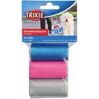 Мусорные пакеты с ручками TRIXIE, 3x15 пакетов